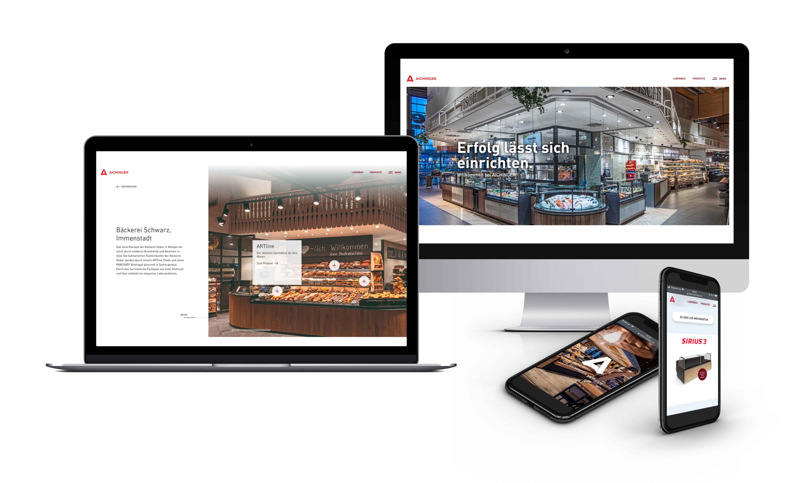 AICHINGER - AICHINGER Gruppe mit neuer Website